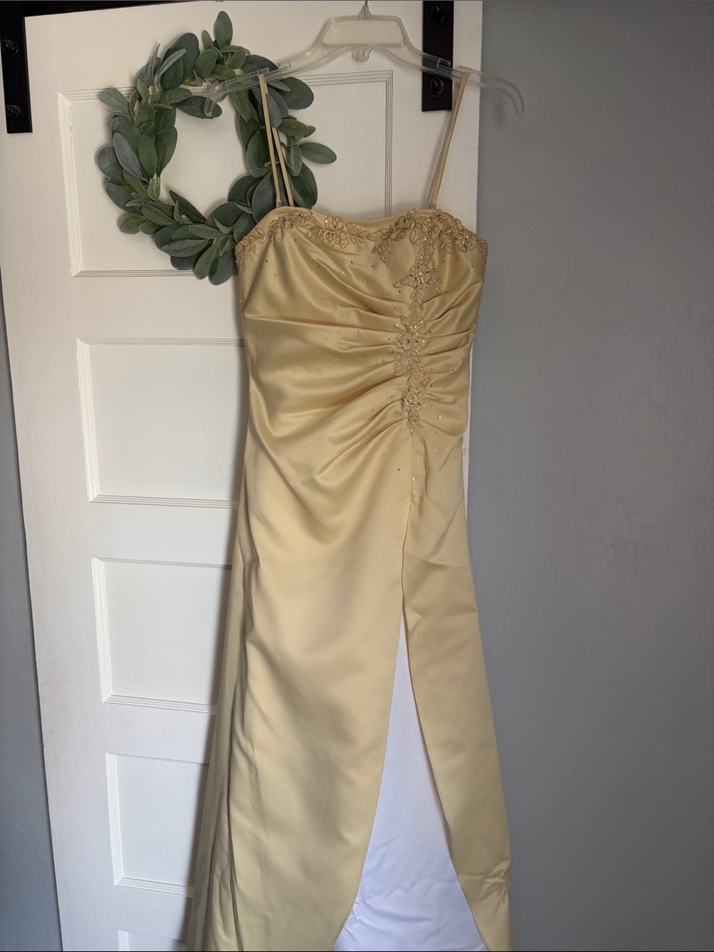 Prom Dress with Embellished Bodice